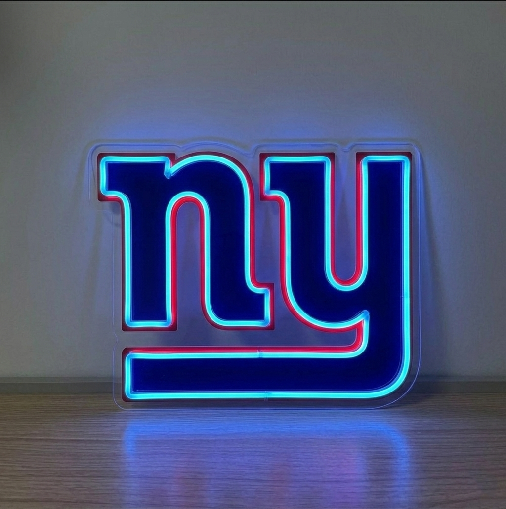 Glow Touchdown NFL Team Sign