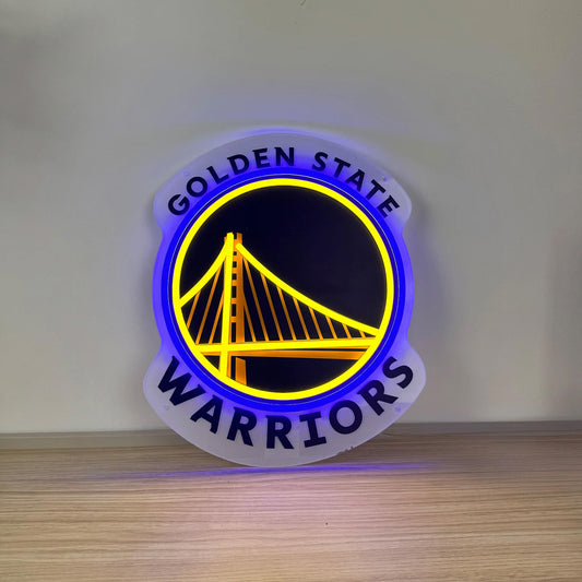 Glow Hoops NBA Team Sign