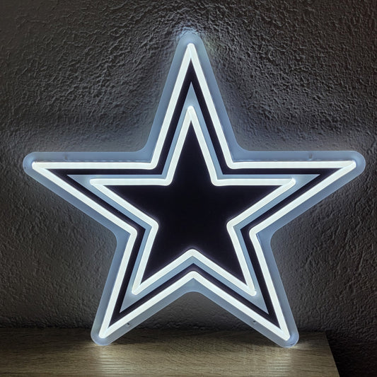 Glow Touchdown NFL Team Sign