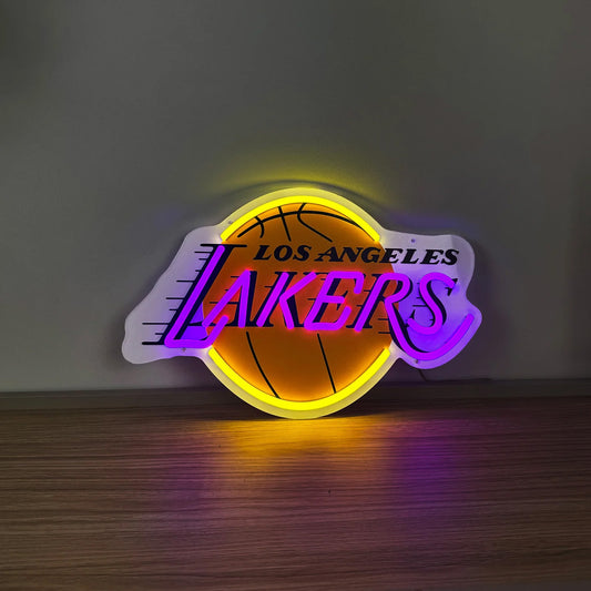 Glow Hoops NBA Team Sign