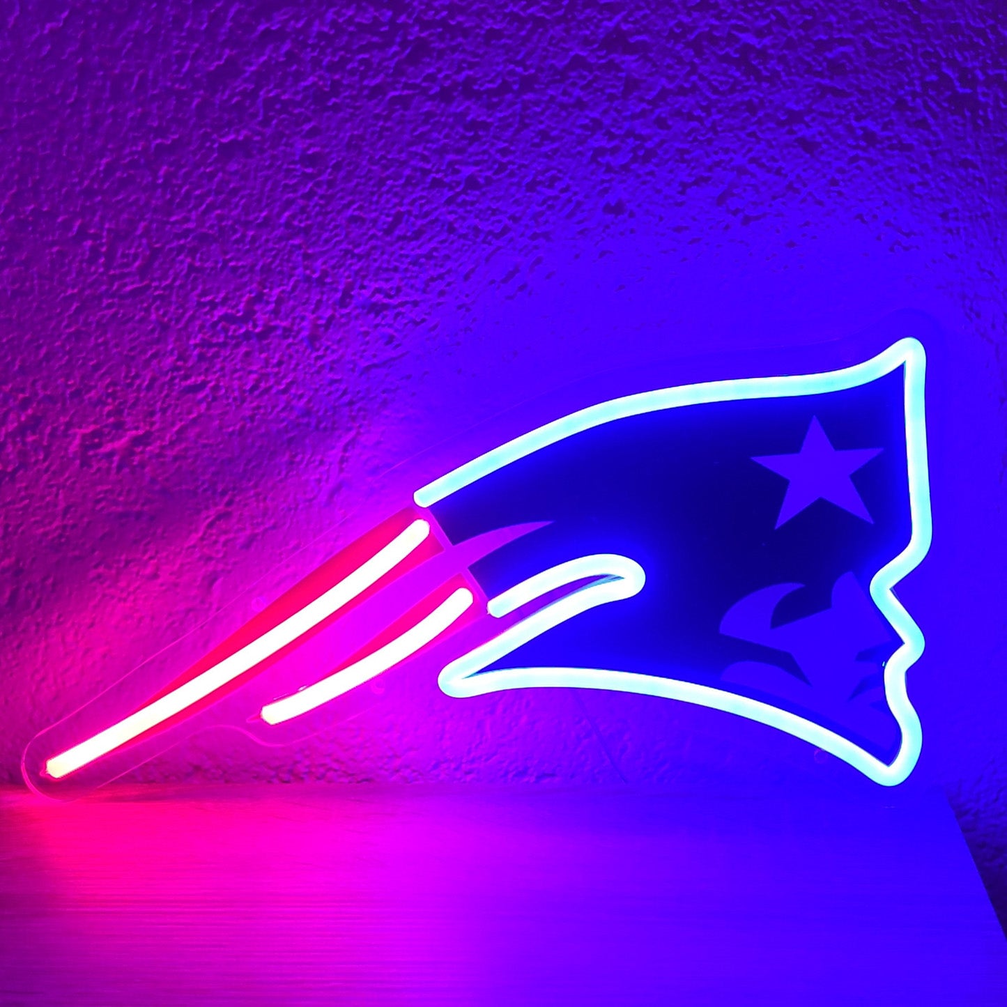 Glow Touchdown NFL Team Sign