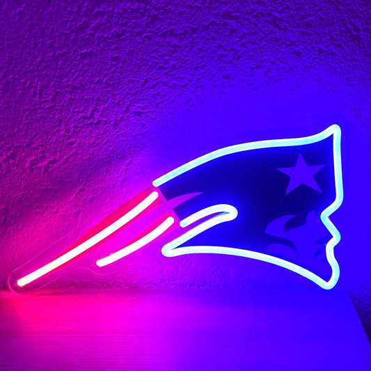 Glow Touchdown NFL Team Sign
