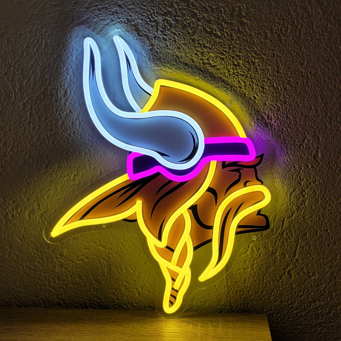 Glow Touchdown NFL Team Sign
